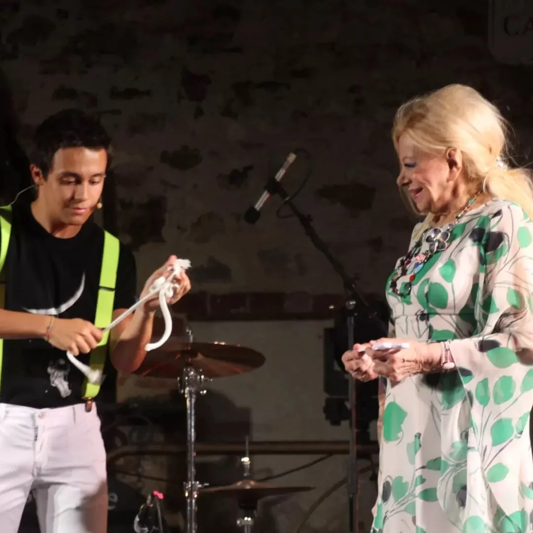 Premio stelle dello spettacolo 2022, Giorgio Andolfatto e Sandra Milo